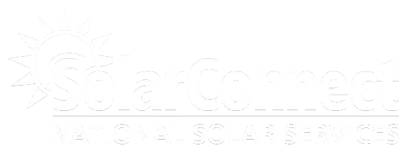 Solar Connect white logo